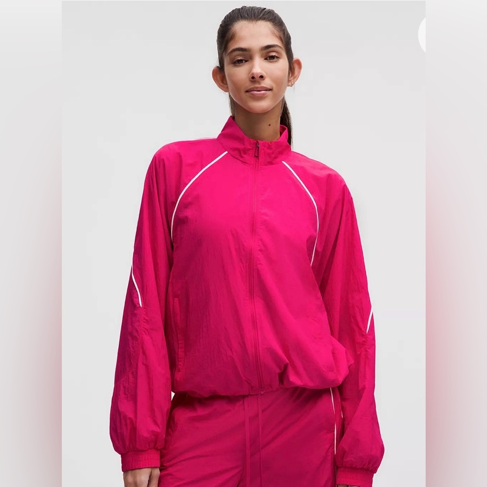 lululemon athletica Hot Pink Utility Jacket